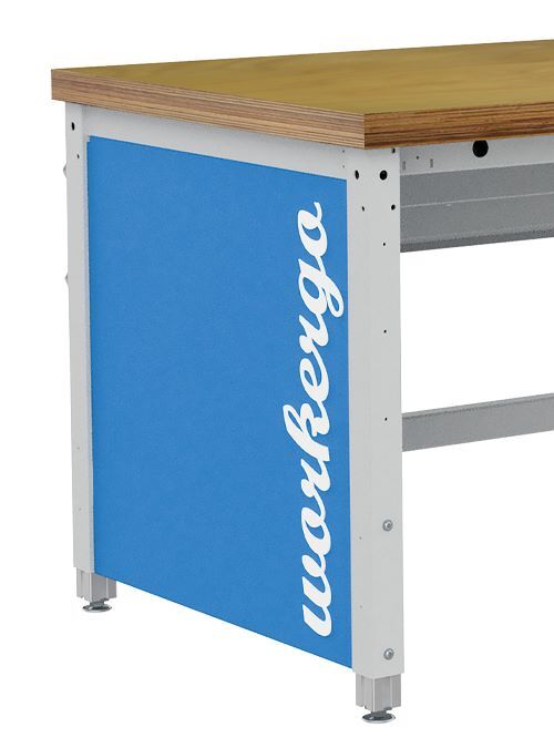 Produktbild Bedrunka+Hirth Blende für workergo 4 Fuß Tisch Tiefe 600 mm 485 x 30 x 571 mm