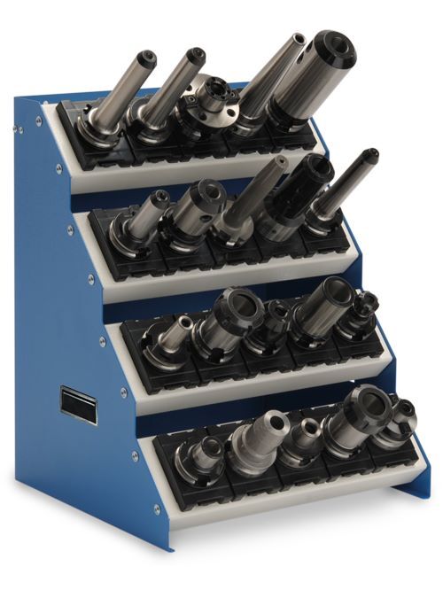 Produktbild CNC-Tischaufsatzgestell TAG 4-1, 4 x Kassetten, Breite 425 Maße in mm (BxTxH): 4 bild 2