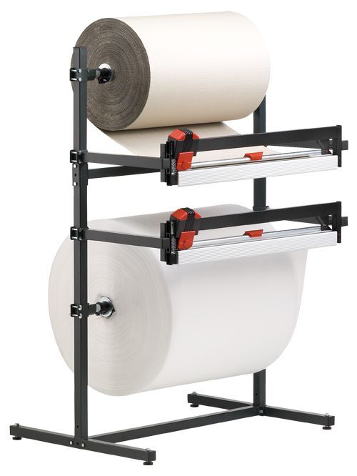 Bedrunka+Hirth Doppelschneidständer waagrecht Schnittbreite 1000 mm RAL 7016 Produktbild Bedrunka+Hirth Doppelschneidständer waagrecht Schnittbreite 1000 mm RAL 7016