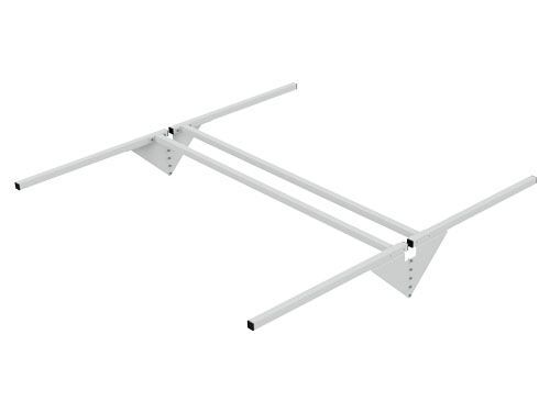 Produktbild Bedrunka+Hirth Doppelseitiges Obergestell mit Versteifungstraversen 2000 x 750 mm