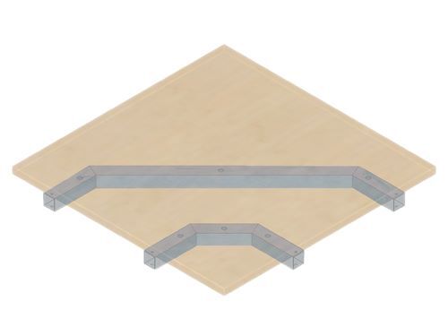 Produktbild Bedrunka+Hirth Eckverbindungsstück 90 Grad für workline aus Stahlrohr