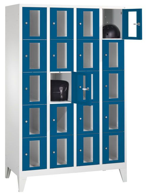 Bedrunka+Hirth Fächerschrank mit 150 mm Füßen 3 x 3 Abteile 900 x 500 x 180 mm Produktbild Bedrunka+Hirth Fächerschrank mit 150 mm Füßen 3 x 3 Abteile 900 x 500 x 180 mm