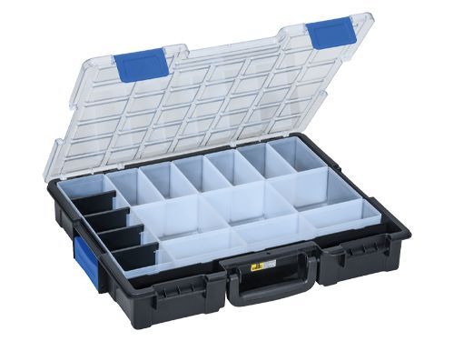 Bedrunka+Hirth Flex Box Kunststoff 19 Fächer Maße 440 x 275 x 60 mm Produktbild Bedrunka+Hirth Flex Box Kunststoff 19 Fächer Maße 440 x 275 x 60 mm