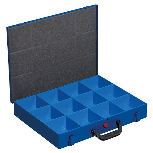 Bedrunka+Hirth Flex Box Metall 12 Einsätze Maße 440 x 370 x 70 mm Produktbild Bedrunka+Hirth Flex Box Metall 12 Einsätze Maße 440 x 370 x 70 mm