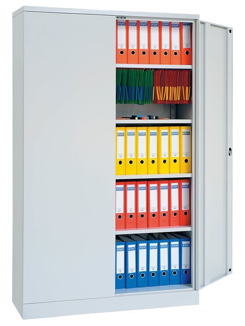 Bedrunka+Hirth Flügeltürenschrank mit 4 Fächer jeweils 80 kg 1200 x 600 x 1950 mm Produktbild Bedrunka+Hirth Flügeltürenschrank mit 4 Fächer jeweils 80 kg 1200 x 600 x 1950 mm