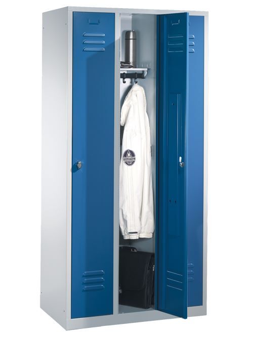 Bedrunka+Hirth Garderobenschrank ohne Füße 4 Abteile Maße 1190 x 500 x 1850 mm Produktbild Bedrunka+Hirth Garderobenschrank ohne Füße 4 Abteile Maße 1190 x 500 x 1850 mm