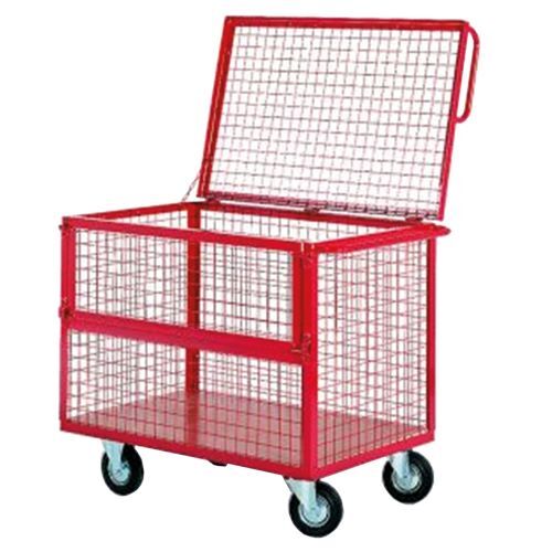 Bedrunka+Hirth Gitterwagen mit halber Klappe und Klappdeckel 700 x 1050 x 800 mm Bedrunka+Hirth Gitterwagen mit halber Klappe und Klappdeckel 700 x 1050 x 800 mm