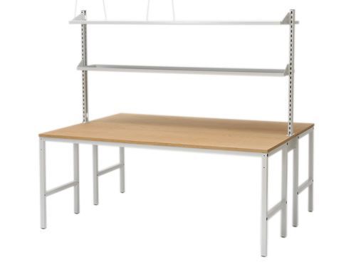 Produktbild Bedrunka+Hirth Haltebügel für gelochte Fachböden 574 x 250 mm