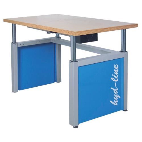 Bedrunka+Hirth Hydline Werkbank mit Arbeitsplatte 40 mm dick Maße 1500 x 750 mm Produktbild Bedrunka+Hirth Hydline Werkbank mit Arbeitsplatte 40 mm dick Maße 1500 x 750 mm