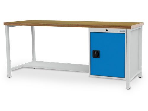 Bedrunka+Hirth Kastenwerkbank mit 1 Flügeltür und Ablageboden 2000 x 750 x 959 mm Produktbild Bedrunka+Hirth Kastenwerkbank mit 1 Flügeltür und Ablageboden 2000 x 750 x 959 mm