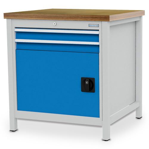 Bedrunka+Hirth Kastenwerkbank Tiefe 750 mm R 24-24 Schubladen x 2 Flügeltür x 1 Breite 810 mm Produktbild Bedrunka+Hirth Kastenwerkbank Tiefe 750 mm R 24-24 Schubladen x 2 Flügeltür x 1 Breite 810 mm