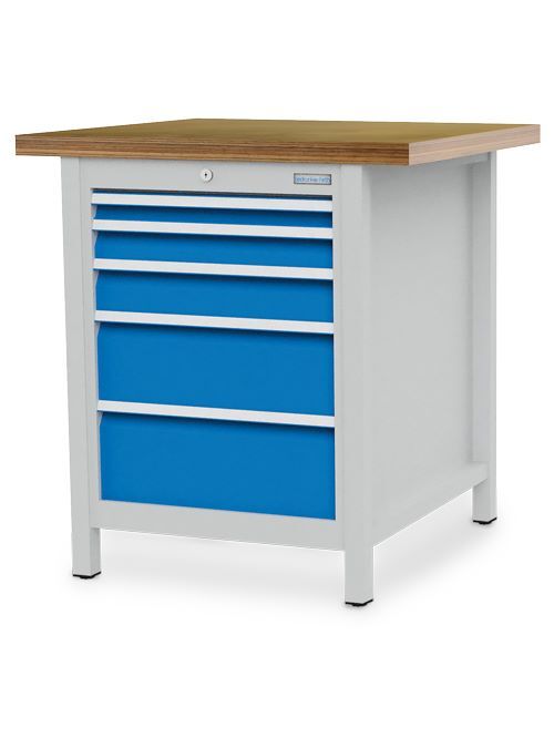 Bedrunka+Hirth Kastenwerkbank Tiefe 750 mm R 18-24 5 Schubladen Breite 810 x Höhe 859 mm Produktbild Bedrunka+Hirth Kastenwerkbank Tiefe 750 mm R 18-24 5 Schubladen Breite 810 x Höhe 859 mm