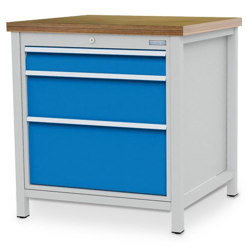 Bedrunka+Hirth Kastenwerkbank Tiefe 750 mm R 24-24 Schubladen x 3 Breite 810 mm Produktbild Bedrunka+Hirth Kastenwerkbank Tiefe 750 mm R 24-24 Schubladen x 3 Breite 810 mm