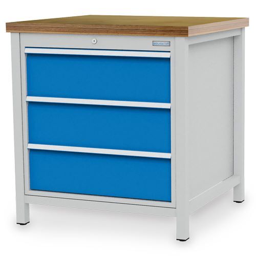 Bedrunka+Hirth Kastenwerkbank Tiefe 750 mm R 24-24 3 x Schubladen Breite 810 mm Produktbild Bedrunka+Hirth Kastenwerkbank Tiefe 750 mm R 24-24 3 x Schubladen Breite 810 mm