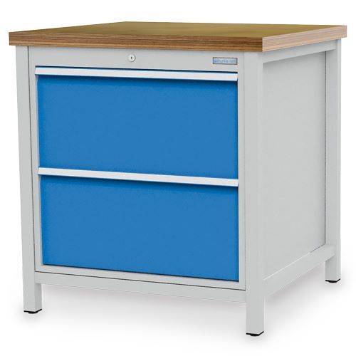 Bedrunka+Hirth Kastenwerkbank R 24-24 2 x Schubladen B 810 x T 750 x H 959 mm Produktbild Bedrunka+Hirth Kastenwerkbank R 24-24 2 x Schubladen B 810 x T 750 x H 959 mm