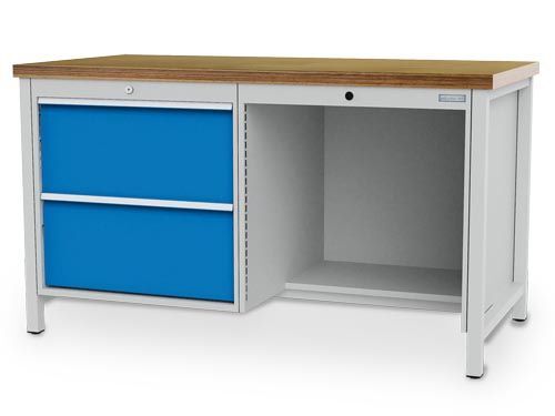 Bedrunka+Hirth Kastenwerkbank mit 2 großen Schubladen 1500 x 750 x 959 mm Produktbild Bedrunka+Hirth Kastenwerkbank mit 2 großen Schubladen 1500 x 750 x 959 mm