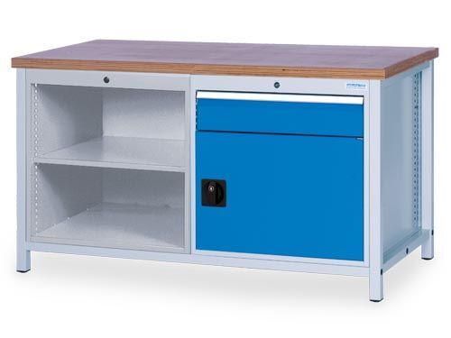 Bedrunka+Hirth Kastenwerkbank mit Ablagemöglichkeiten 1500 x 750 x 859 mm Produktbild Bedrunka+Hirth Kastenwerkbank mit Ablagemöglichkeiten 1500 x 750 x 859 mm