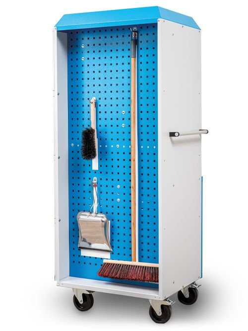 Bedrunka+Hirth Reinigungsstation Kubik 5S 690 x 530 x 1690 mm mit Lenkrollen Produktbild Bedrunka+Hirth Reinigungsstation Kubik 5S 690 x 530 x 1690 mm mit Lenkrollen