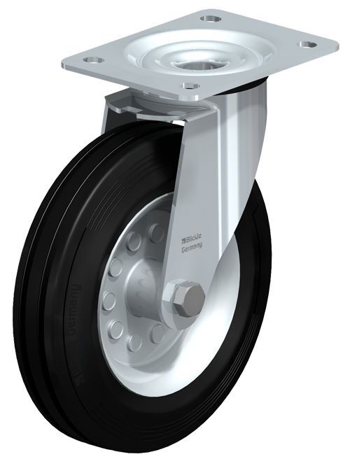 Bedrunka+Hirth Lenkrolle ohne Feststeller mit 200 mm für mobile Kastenwerkbänke T750 Produktbild Bedrunka+Hirth Lenkrolle ohne Feststeller mit 200 mm für mobile Kastenwerkbänke T750