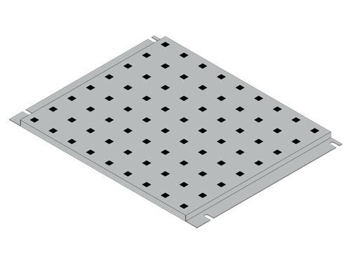 Produktbild Bedrunka+Hirth Lochplatte für Kubik Mobile Stahlblech 295 x 382 mm