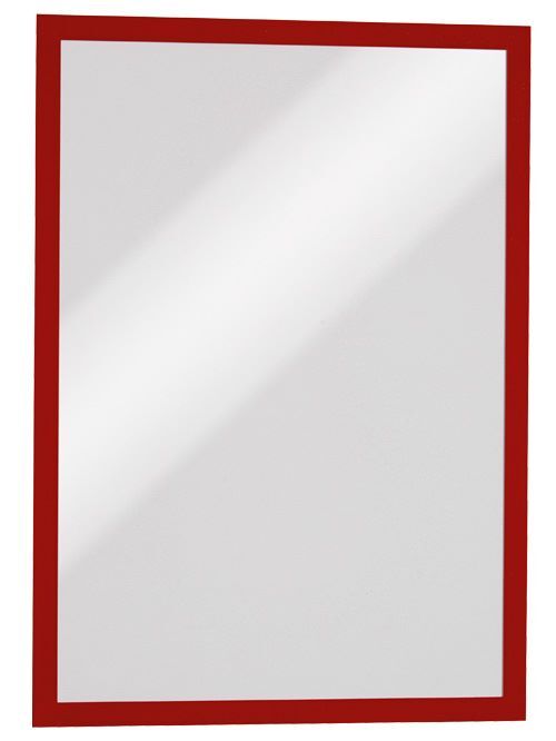 Bedrunka+Hirth Magnetrahmen A3 kratzfest rot BxH 323 x 446 mm Produktbild Bedrunka+Hirth Magnetrahmen A3 kratzfest rot BxH 323 x 446 mm