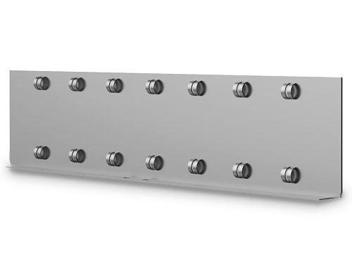 Produktbild Bedrunka+Hirth Mittelfachschiene R 18-16 Blendenhöhe 100 mm 450 x 800 x 100 mm