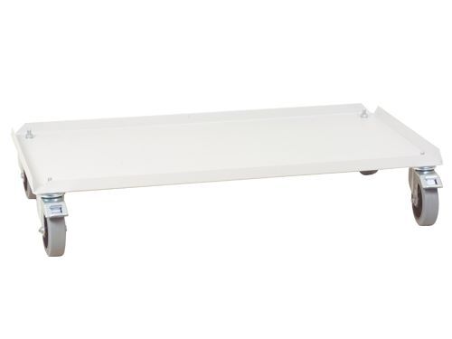 Produktbild Bedrunka+Hirth Mobil Zusatz für Computerwagen 4 Lenkrolle 1000 x 500 x 150 mm