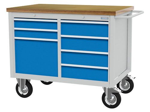 Bedrunka+Hirth Mobile Werkbank R 18-24 7 Schubladen 1250 x 750 x 995 mm Produktbild Bedrunka+Hirth Mobile Werkbank R 18-24 7 Schubladen 1250 x 750 x 995 mm
