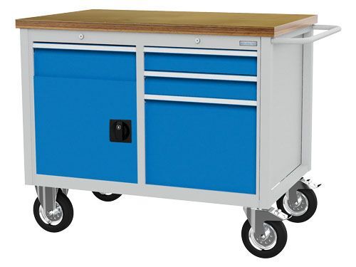 Bedrunka+Hirth Mobile Werkbank R 18-24 mit Schubladen 1250 x 750 x 995 mm Bedrunka+Hirth Mobile Werkbank R 18-24 mit Schubladen 1250 x 750 x 995 mm