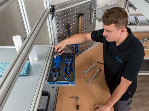 Produktbild Montage-Fix 2 stufig Maße in mm (BxTxH): 200 x 200 x 25 bild 3