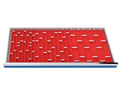 Bedrunka+Hirth Muldenplatten Set 91 teilig R 48-24 Blendenhöhe 75 mm 1200 x 600 x 30 mm Produktbild Bedrunka+Hirth Muldenplatten Set 91 teilig R 48-24 Blendenhöhe 75 mm 1200 x 600 x 30 mm