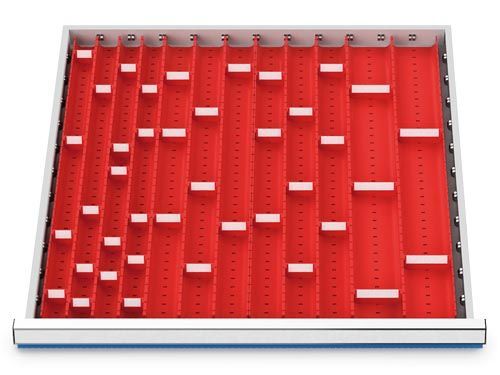 Bedrunka+Hirth Muldenplatten Set 56 teilig R 24-24 BxTxH: 600 x 600 x 30 mm Produktbild Bedrunka+Hirth Muldenplatten Set 56 teilig R 24-24 BxTxH: 600 x 600 x 30 mm