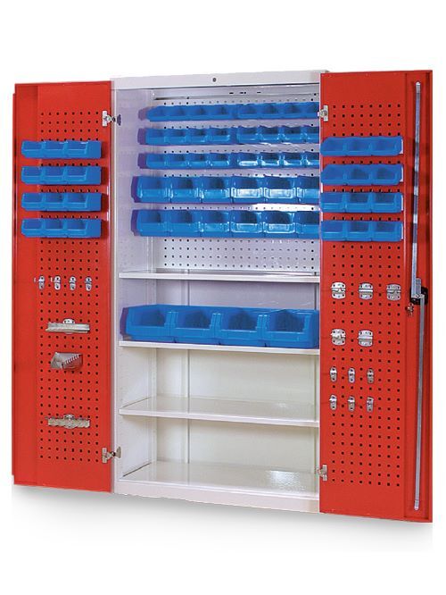 Bedrunka+Hirth Multi Funktionsschrank R 36-16 mit Lochwand 980 x 400 x 1838 mm Produktbild Bedrunka+Hirth Multi Funktionsschrank R 36-16 mit Lochwand 980 x 400 x 1838 mm
