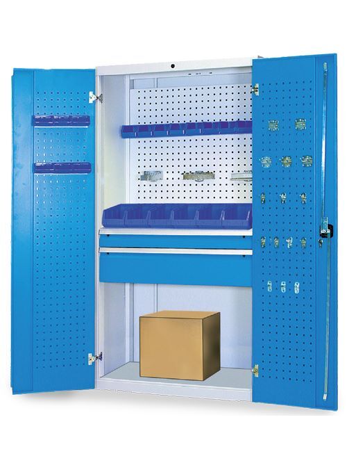 Bedrunka+Hirth Multi Funktionsschrank R 36-16 2 Schubladen 980 x 500 x 1838 mm Produktbild Bedrunka+Hirth Multi Funktionsschrank R 36-16 2 Schubladen 980 x 500 x 1838 mm