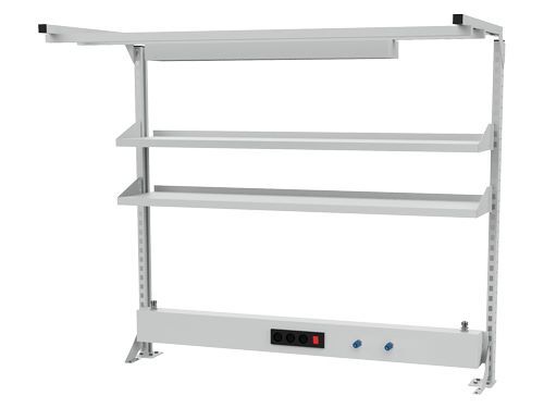 Bedrunka+Hirth Multiwand Aufbau 1 x Energiekanal 2 x Fachboden 1500 x 1250 mm Produktbild Bedrunka+Hirth Multiwand Aufbau 1 x Energiekanal 2 x Fachboden 1500 x 1250 mm
