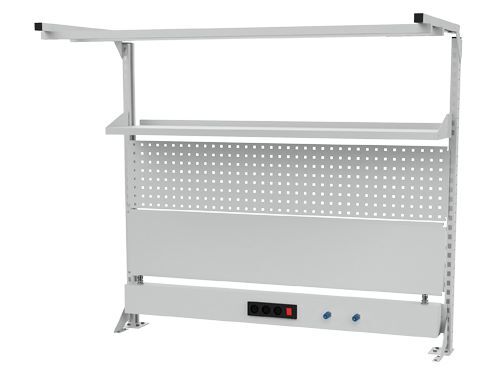 Bedrunka+Hirth Multiwand Aufbau Energiekanal und Lochwand 1500 x 1250 mm Produktbild Bedrunka+Hirth Multiwand Aufbau Energiekanal und Lochwand 1500 x 1250 mm