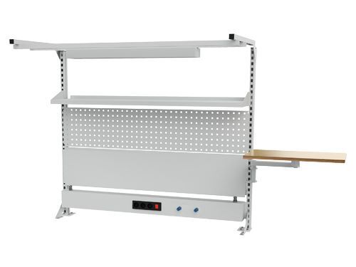 Bedrunka+Hirth Multiwand Aufbau mit Schwenkarm und Energiekanal 1500 x 1250 mm Produktbild Bedrunka+Hirth Multiwand Aufbau mit Schwenkarm und Energiekanal 1500 x 1250 mm