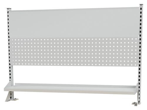 Bedrunka+Hirth Multiwand Aufbau 1 Lochwand 1 Fachboden 1500 x 1250 mm Produktbild Bedrunka+Hirth Multiwand Aufbau 1 Lochwand 1 Fachboden 1500 x 1250 mm