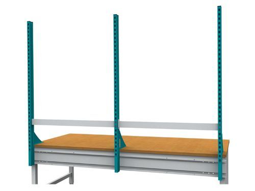 Bedrunka+Hirth Multiwand Aufbau workergo mit 3 Tragsäulen und 2 Traversen 2000 x 1491 mm Produktbild Bedrunka+Hirth Multiwand Aufbau workergo mit 3 Tragsäulen und 2 Traversen 2000 x 1491 mm