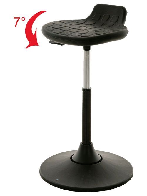 Bedrunka+Hirth Multibewegliche Stehhilfe oder Drehhocker Höhe 490 mm Produktbild Bedrunka+Hirth Multibewegliche Stehhilfe oder Drehhocker Höhe 490 mm