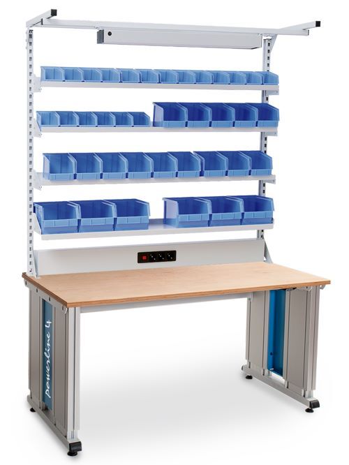 Bedrunka+Hirth Powerline 4 Grundgestellkombination mit Höhenverstellung 2000 x 900 mm Produktbild Bedrunka+Hirth Powerline 4 Grundgestellkombination mit Höhenverstellung 2000 x 900 mm