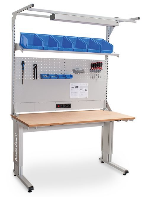 Bedrunka+Hirth Powerline C Grundgestellkombination höhenverstellbar Maße 1250 x 750 mm Produktbild Bedrunka+Hirth Powerline C Grundgestellkombination höhenverstellbar Maße 1250 x 750 mm