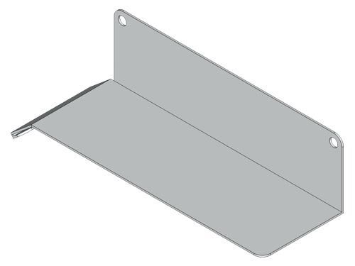 Produktbild Bedrunka+Hirth Rack Teiler Stahlblech 295 x 332 mm