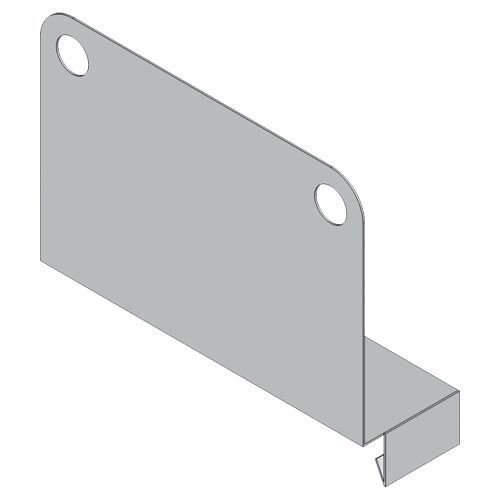 Produktbild Bedrunka+Hirth Regalteiler Stahlblech 200 x 140 mm RAL 7035