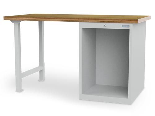 Bedrunka+Hirth Reihenwerkbank mit Ablagefach 1500 x 750 x 859 mm Produktbild Bedrunka+Hirth Reihenwerkbank mit Ablagefach 1500 x 750 x 859 mm