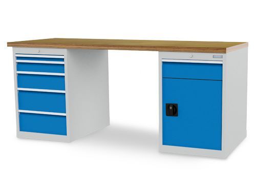 Bedrunka+Hirth Reihenwerkbank 2000 x 859 x 750 mm R 18-24 Produktbild Bedrunka+Hirth Reihenwerkbank 2000 x 859 x 750 mm R 18-24