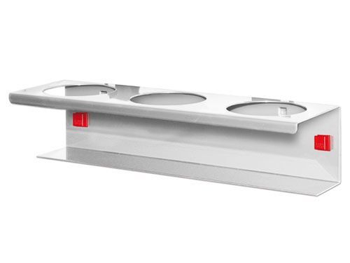 Produktbild Bedrunka+Hirth Runddosenhalter 3 fach für Werkbank 300 mm