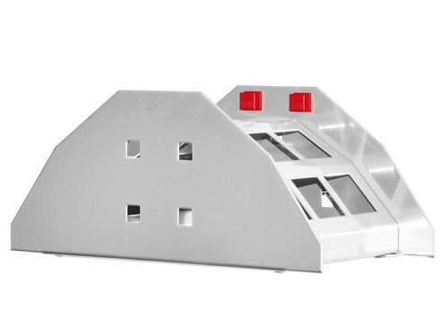 Produktbild Bedrunka+Hirth Schlauchhalter für Werkbank Stahlblech 230 x 125 mm