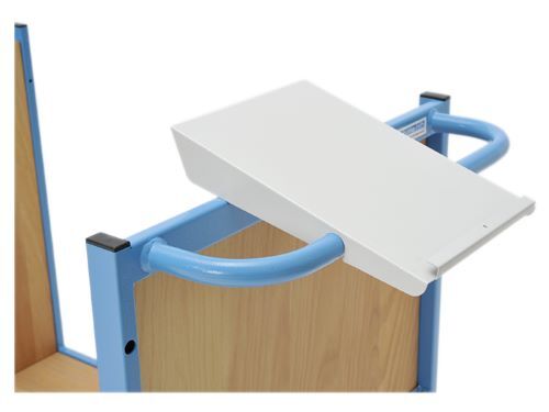 Produktbild Bedrunka+Hirth Schreibtafel A4 für Transportwagen RAL 7035