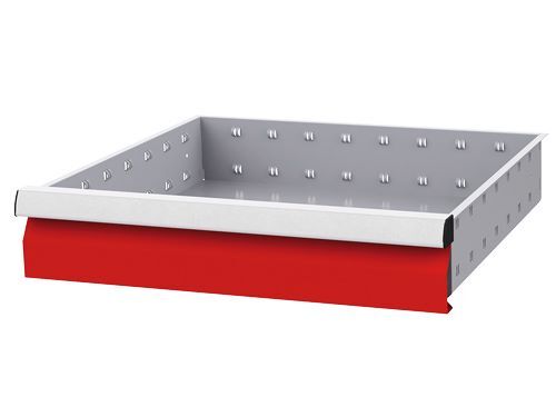 Bedrunka+Hirth Schublade mit Schienen R 18-16 Blendenhöhe 100 mm BxTxH 450 x 400 x 100 mm Produktbild Bedrunka+Hirth Schublade mit Schienen R 18-16 Blendenhöhe 100 mm BxTxH 450 x 400 x 100 mm